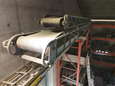 Immagine panoramica di conveyor belt